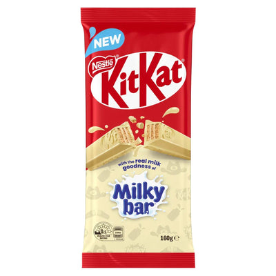Kitkat White MilkyBar Block 160g (Australia)
