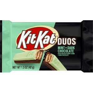 Kit Kat Duos Dark Chocolate Mint King Size 3oz