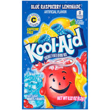 Kool-Aid Unsweetened Blue Raspberry Lemonade . 22oz