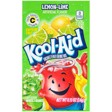 Kool-Aid Unsweetened Lemon Lime . 13oz