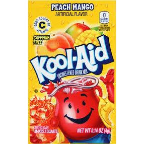 Kool-Aid Unsweetened Peach Mango . 14oz