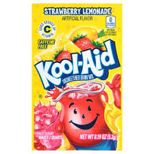 Kool-Aid Unsweetened Soarin' Strawberry Lemonade . 19oz