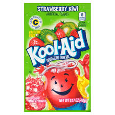 Kool-Aid Unsweetened Strawberry Kiwi . 17oz