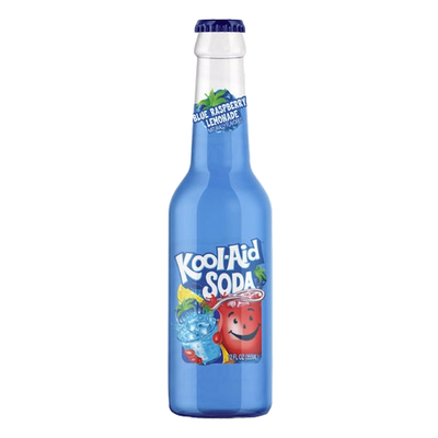 Kool Aid - Blue Raspberry Lemonade Soda 12oz