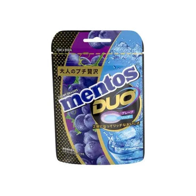 Mentos Duo Grape & Soda Peg 45g (Japan)
