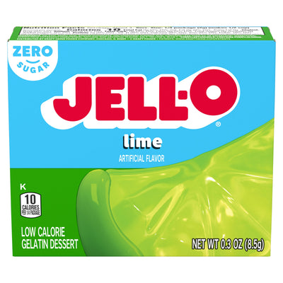 Kraft Jell-O Sugar Free Lime 0.3oz