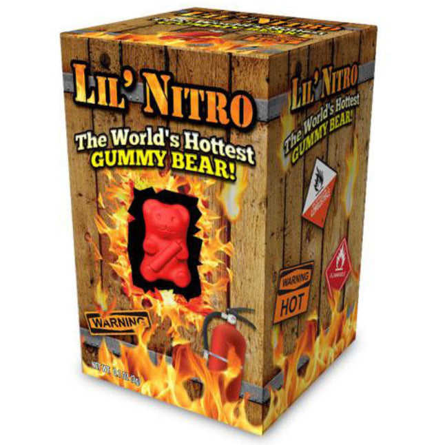 Lil Nitro World's Hottest Gummy Bear 12ct - candynow.ca