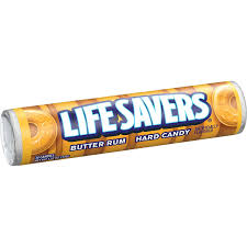 Lifesavers Roll 14pc Hard Butter Rum 1.14oz