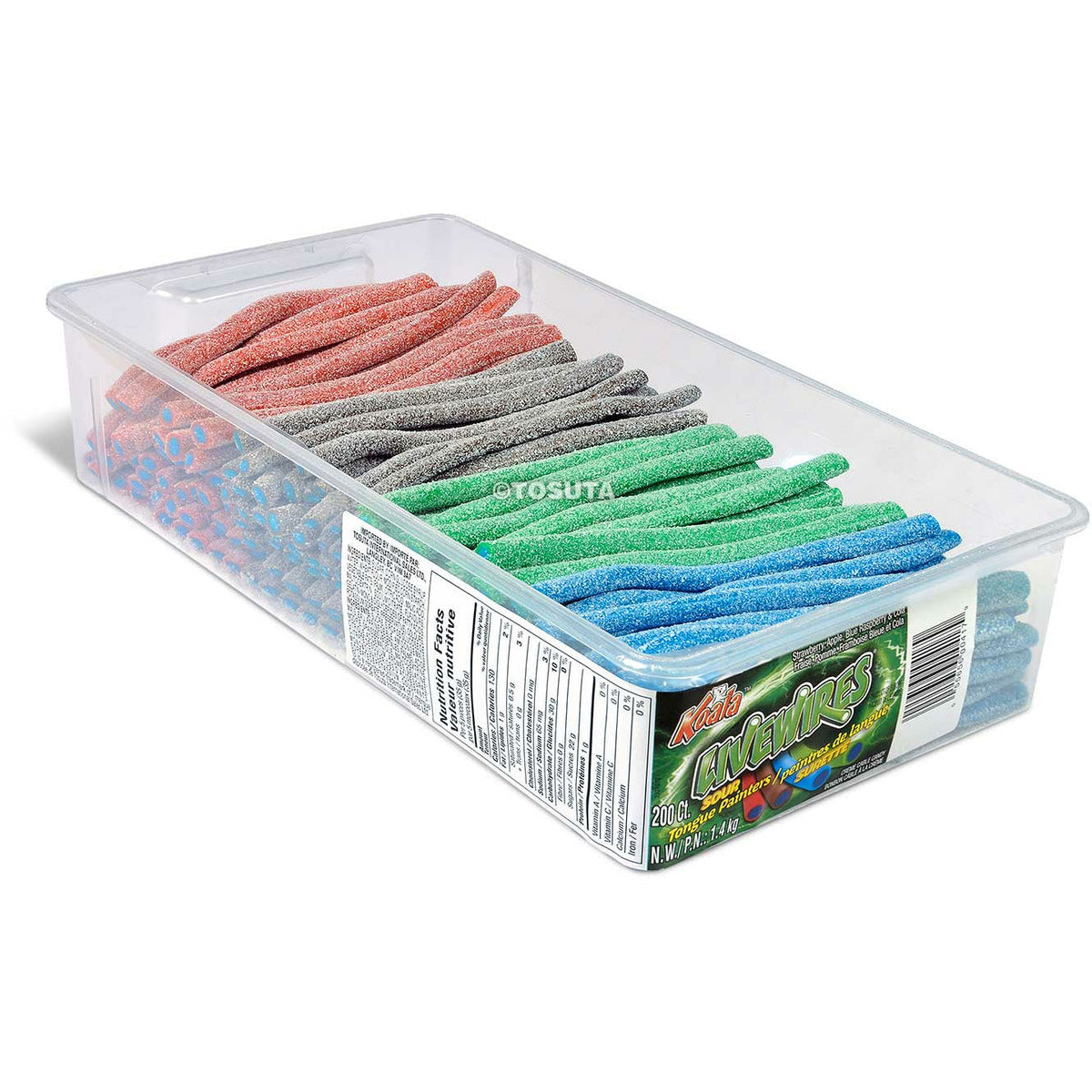Koala Livewires Sour Tongue Painters 1.4kg 1ct - candynow.ca