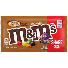 M&M King Size Bag Caramel Cold Brew 2.83oz
