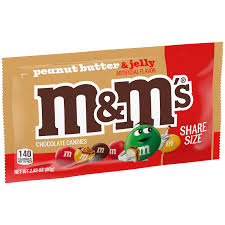 M&M's Peanut Butter & Jelly Share Size 2.83oz 24ct - candynow.ca