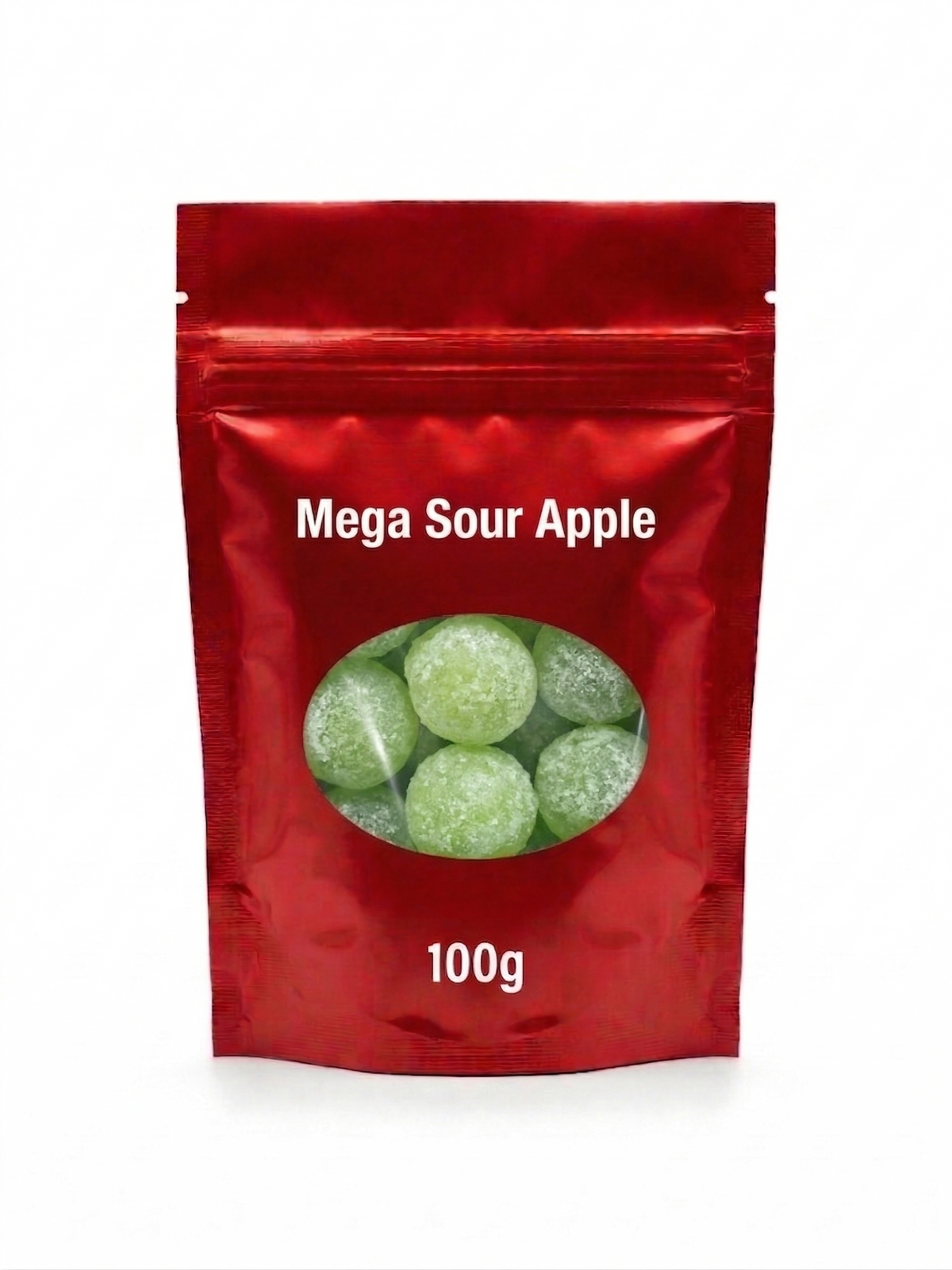 Mega Sour Apples 100g (UK)