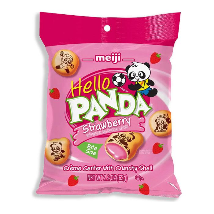 Meiji Hello Panda Strawberry 2.2oz (Japan)