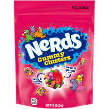 Nerds Gummy Clusters Stand Up Bag 8oz