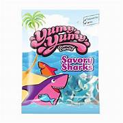 Yumy Yumy Savory Sharks Peg Bag (Halal) 4.5oz