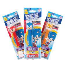Pez Blister Sonic The Hedgehog Assorted . 87oz
