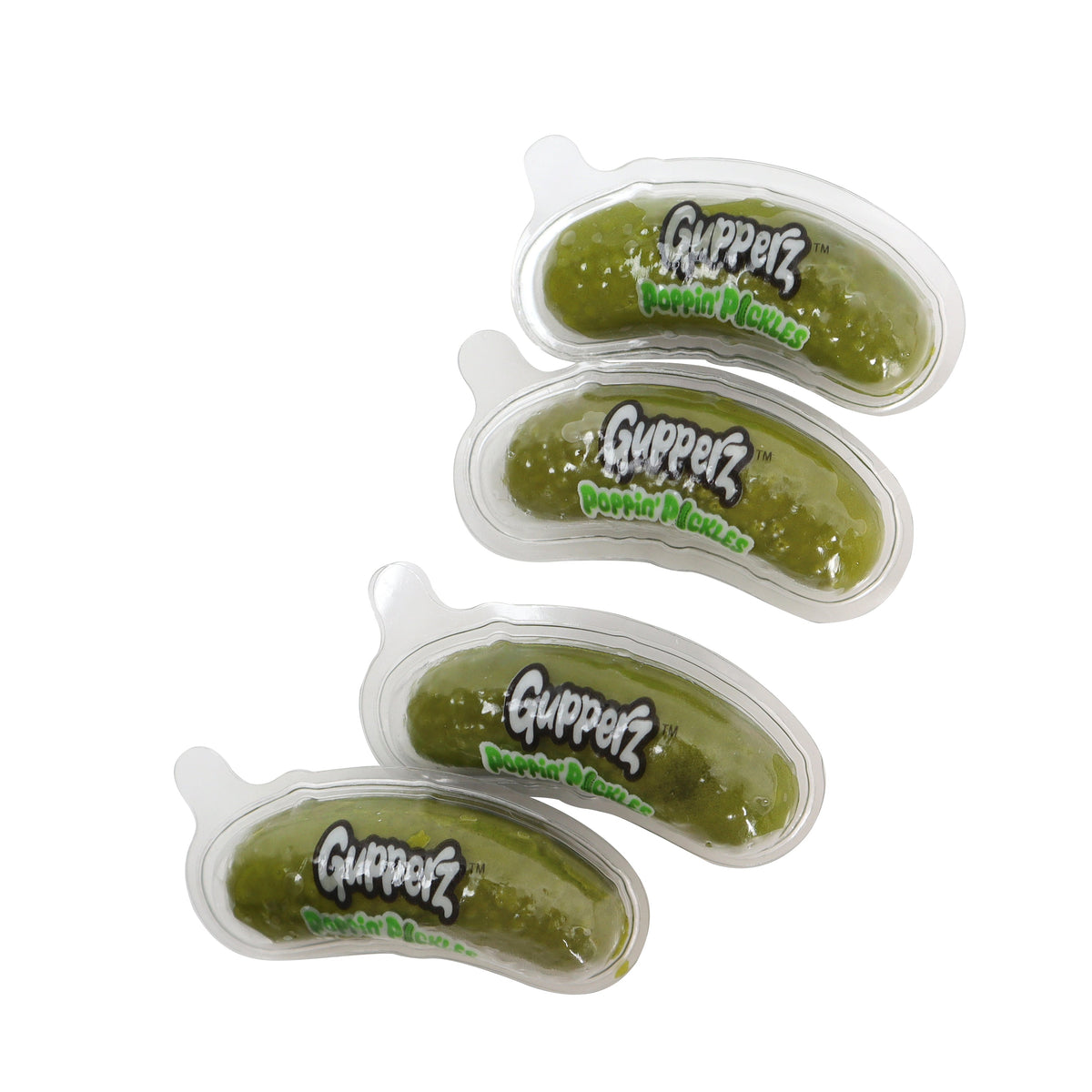 GupperzÂ® Gummy Liquid Filled Popperz - Poppin' Pickle 2.54oz 12ct - candynow.ca
