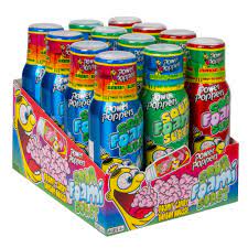 Power Poppers Sour Foami 12ct - candynow.ca