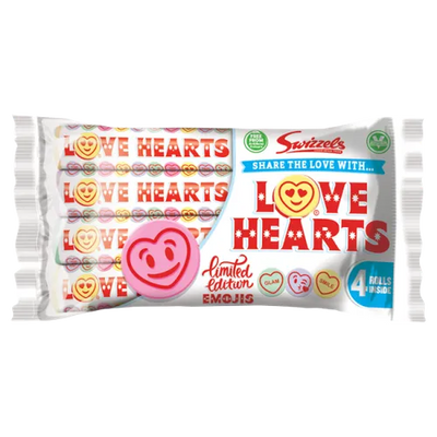 Swizzels Love Hearts 4-Pack (UK)