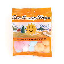 Satellite Wafers Sour Bag 1.23oz 12ct - candynow.ca