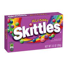 Skittles Wild Berry Theater Box 3.5oz 12ct - candynow.ca