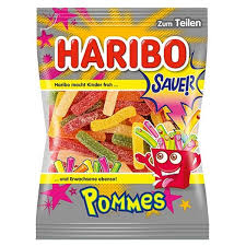 Haribo Sour Fries 175g 16ct (Europe) - candynow.ca
