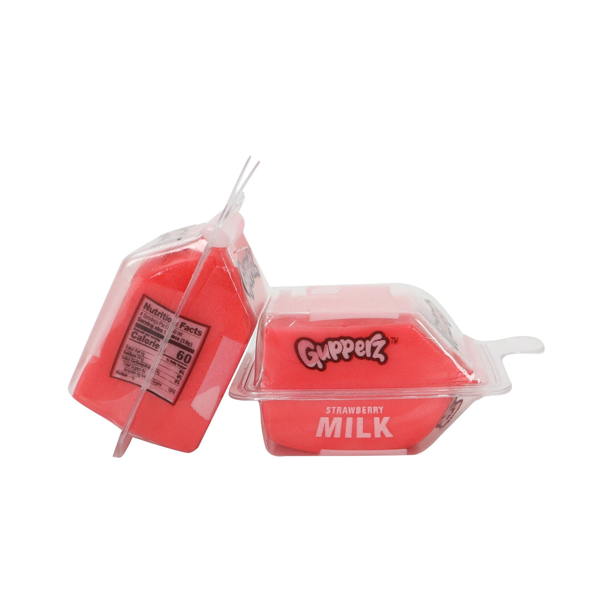 Gupperz Gummy Liquid Filled Popperz - Strawberry Milk Splash 2.54oz