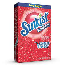 Sunkist - Strawberry Singles To Go 0.53oz