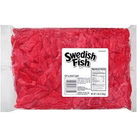 Swedish Fish Red Large Bulk 5lb Bag 5lb
