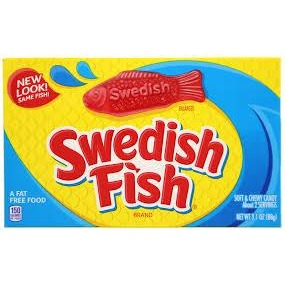 Swedish Fish Red Theater Box 3.1oz