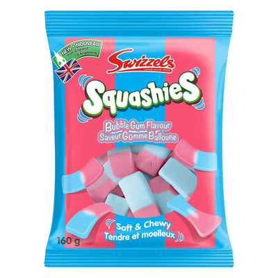 Swizzels Squashies Bubble Gum Flavor 160g (UK)
