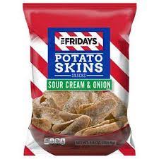 TGI Friday's Potato Skins Sour Cream & Onion 3oz 6ct - candynow.ca