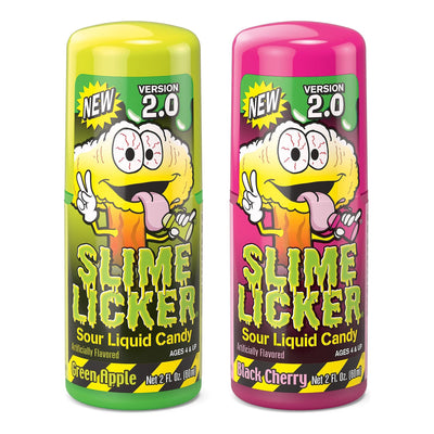 Toxic Waste Slime Licker 2.0 Green Apple & Black Cherry 2oz