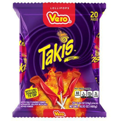 Vero Takis Fuego Lollipop (Mexico)