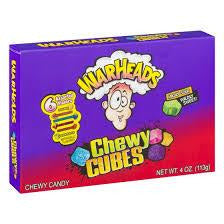 Warheads Theater Box Chewy Cubes 4oz
