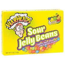 Warheads Theater Box Sour Jelly Beans 4oz