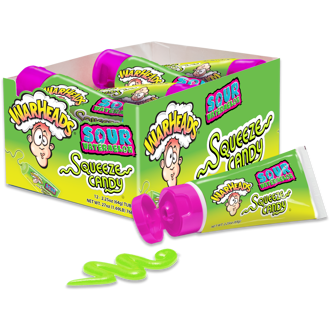 Warheads Squeeze Candy Tube Sour Watermelon 2.25oz