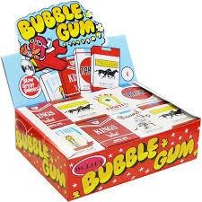 Worlds Bubble Gum Candy Sticks .9oz 24ct - candynow.ca