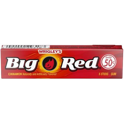 Wrigley Big Red 5 Stick 40ct - candynow.ca