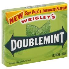 Wrigley Doublemint Slim Pack 15 Stick