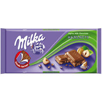 Milka Hazelnut 90g (Europe)