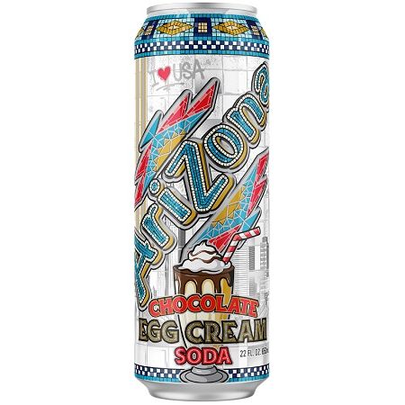 Arizona Chocolate Egg Cream Soda 22oz