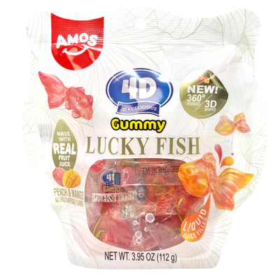 Amos 4D Gummy Lucky Fish Peg 3.95oz