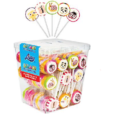 LIWOCZ Lollipops Animal Pattern 8g (Europe)