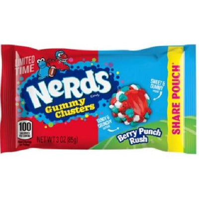 Nerds Gummy Clusters Berry Punch Rush Share Pack 3oz