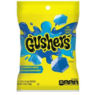Gushers Peg Bag Display All Blue 4.25oz