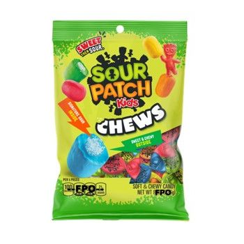 Sour Patch Kids Chews Peg 2.12oz