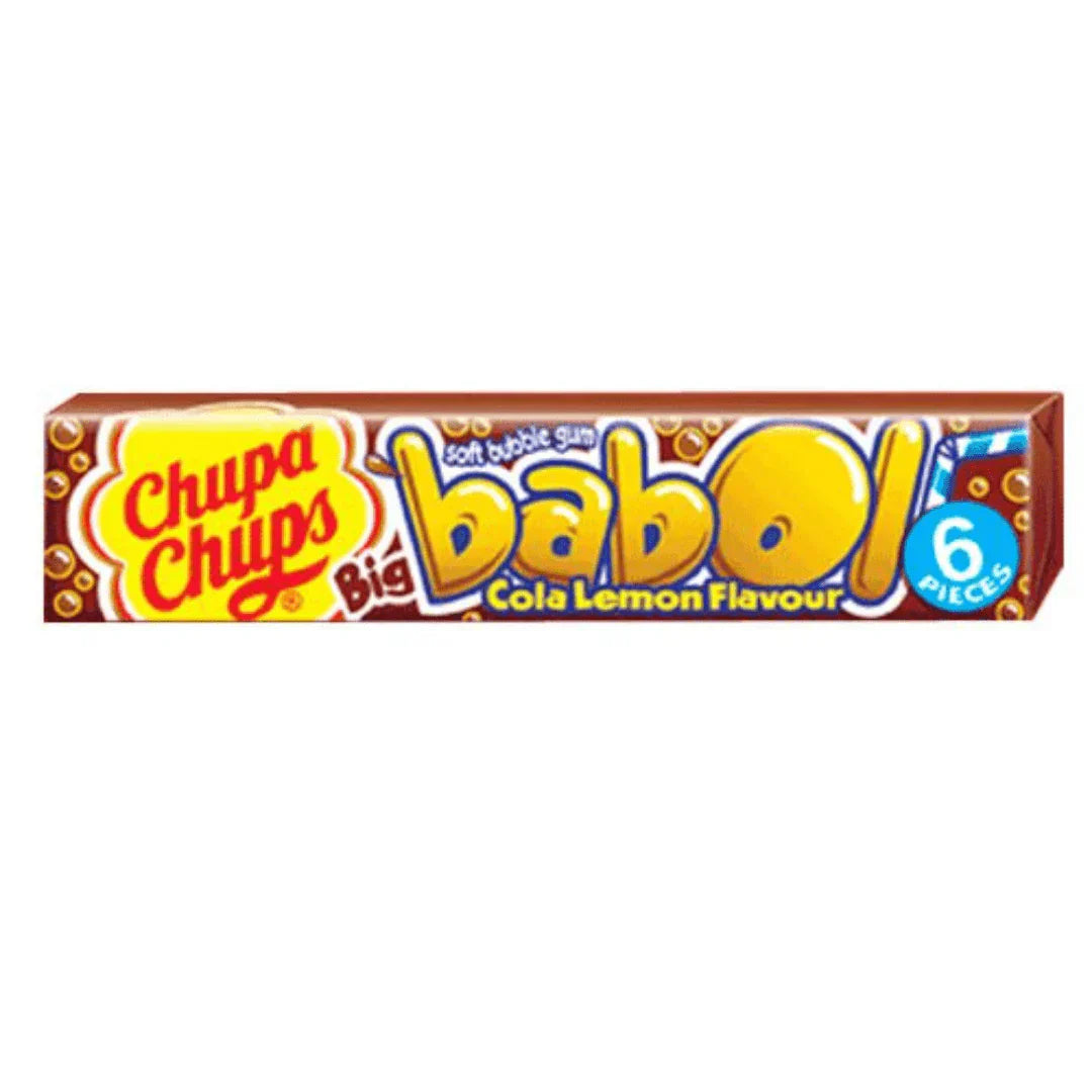 Chupa Chups Big Babol Bubblegum Cola Lemon 27.6g (Europe)