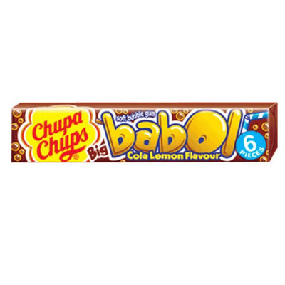 Chupa Chups Big Babol Bubblegum Cola Lemon 27.6g (Europe)