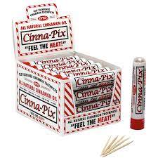 Cinna-Pix Cinnamon Toothpicks Tubes 24ct - candynow.ca